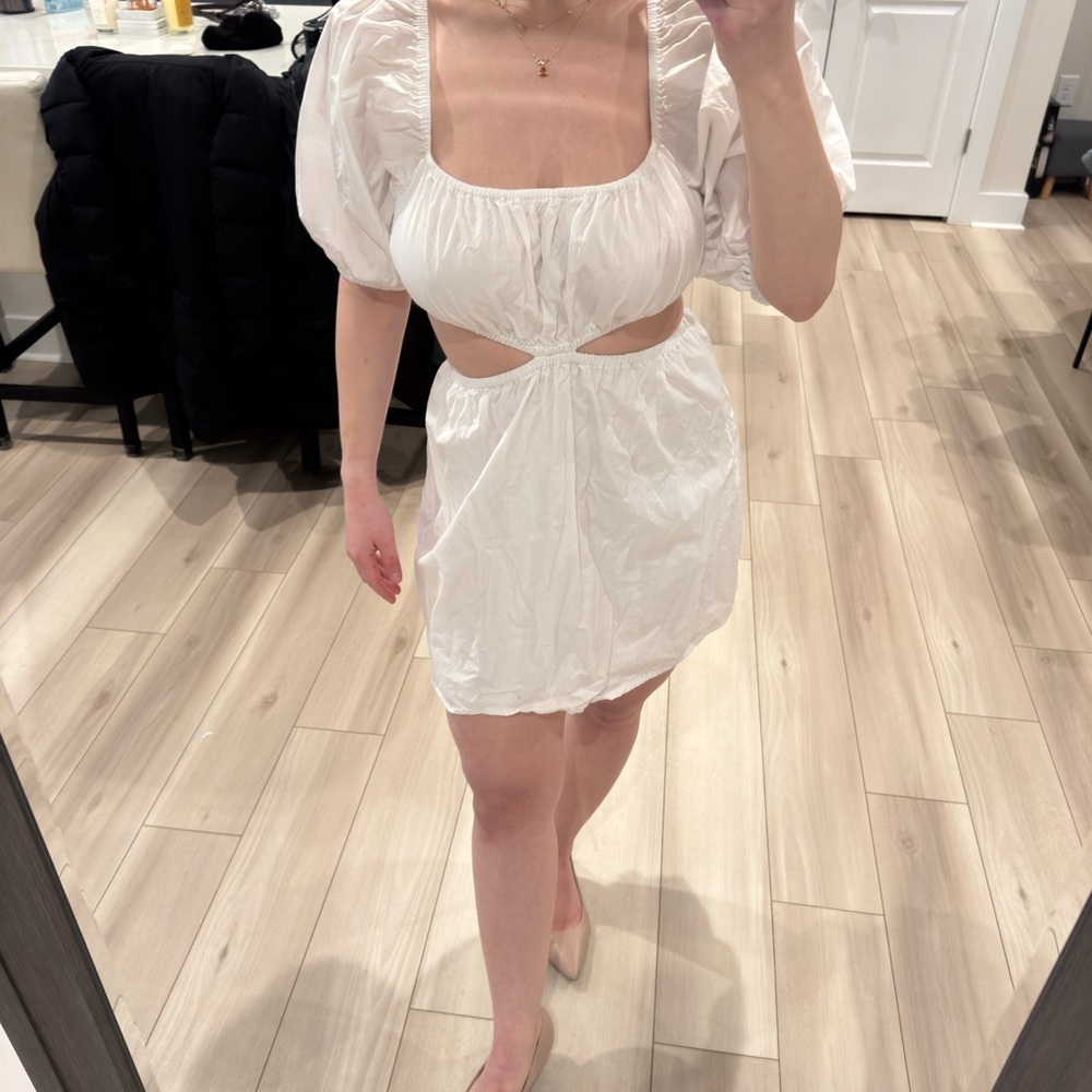 Faithfull the label White Mini Dress